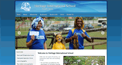 Desktop Screenshot of heritageinternationalschool.org